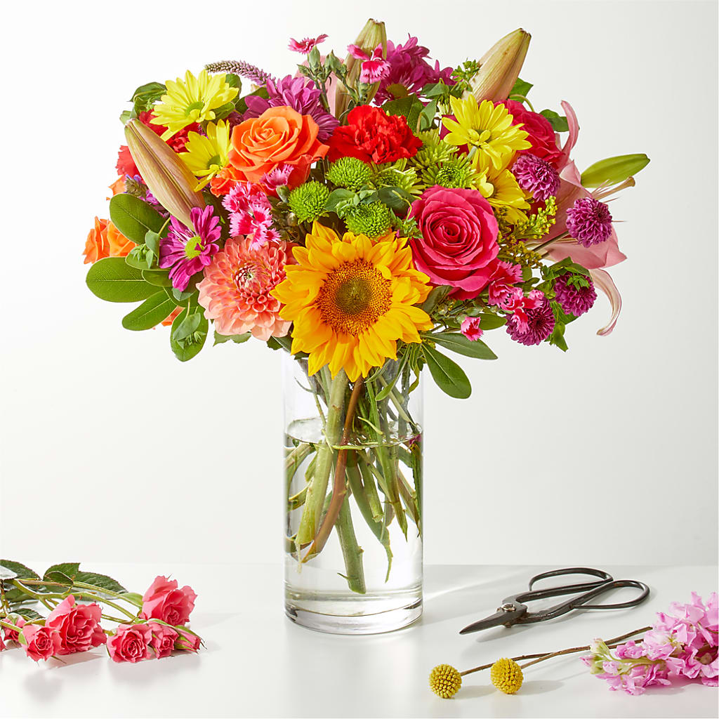 Cue the Confetti - A Florist Original – 175 MERCANTILE FLORAL & GIFT, Lake City IA