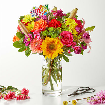 Cue the Confetti - A Florist Original – 175 MERCANTILE FLORAL & GIFT, Lake City IA