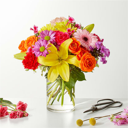 Cue the Confetti - A Florist Original – 175 MERCANTILE FLORAL & GIFT, Lake City IA