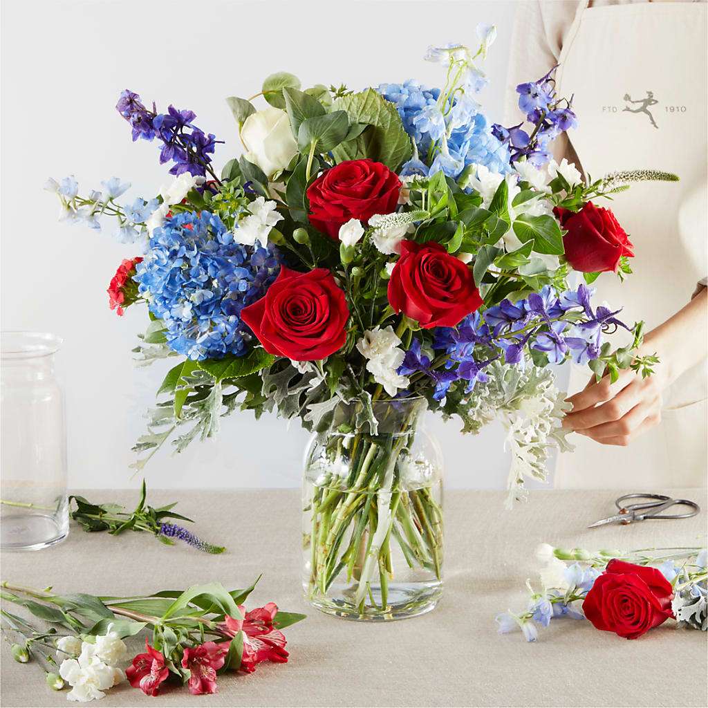 Star Spangled - A Florist Original – 175 MERCANTILE FLORAL & GIFT, Lake City IA