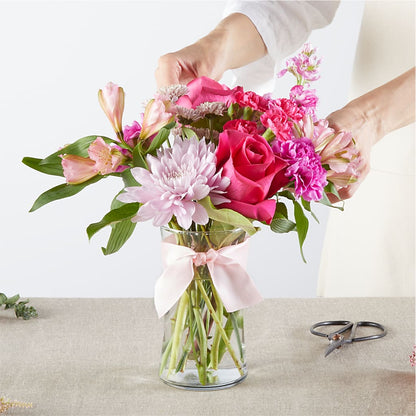 Pink Ribbon - A Florist Original – 175 MERCANTILE FLORAL & GIFT, Lake City IA