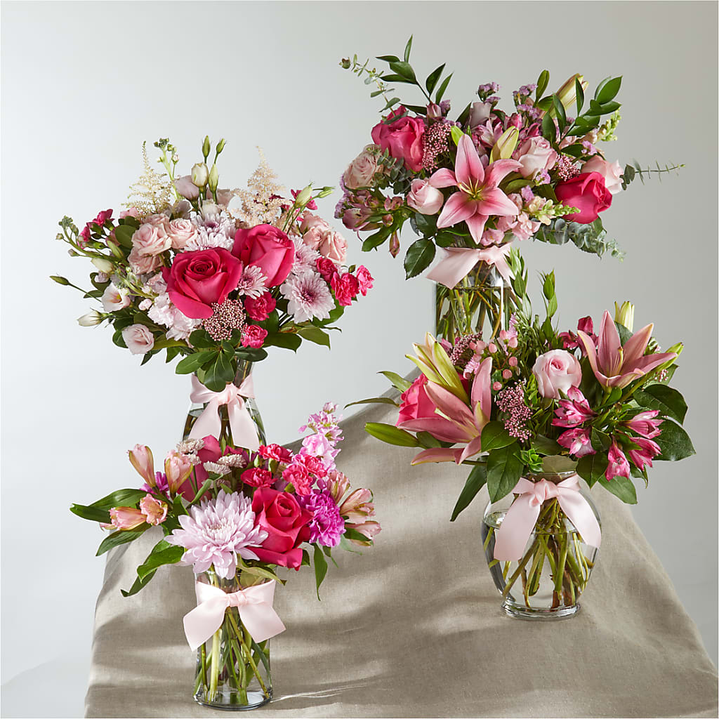 Pink Ribbon - A Florist Original – 175 MERCANTILE FLORAL & GIFT, Lake City IA