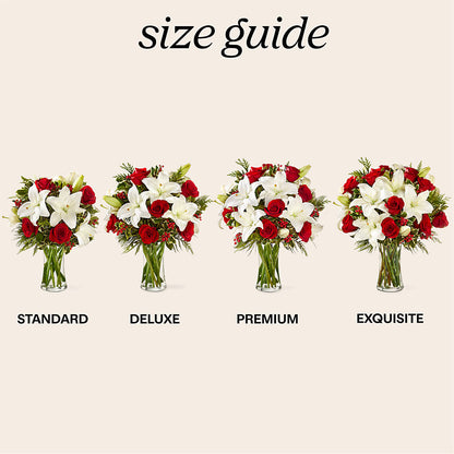 Sparkling Snowflakes Bouquet – 175 MERCANTILE FLORAL & GIFT, Lake City IA