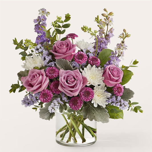 Violet Frost Bouquet – 175 MERCANTILE FLORAL & GIFT, Lake City IA