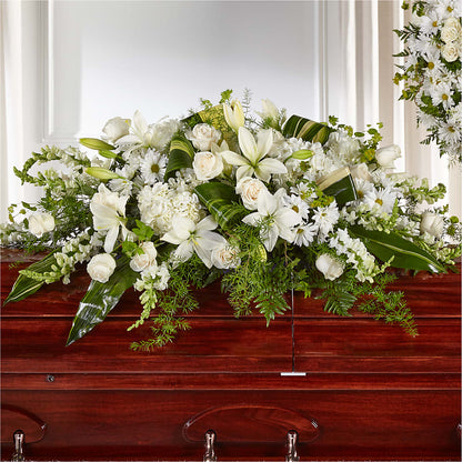 Abundance Casket Spray – 175 MERCANTILE FLORAL & GIFT, Lake City IA