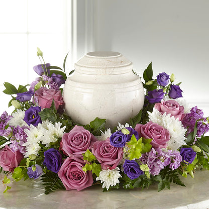 Blooming Sympathy Cremation Adornment – 175 MERCANTILE FLORAL & GIFT, Lake City IA