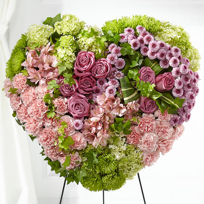 Heartwarming Standing Heart – 175 MERCANTILE FLORAL & GIFT, Lake City IA