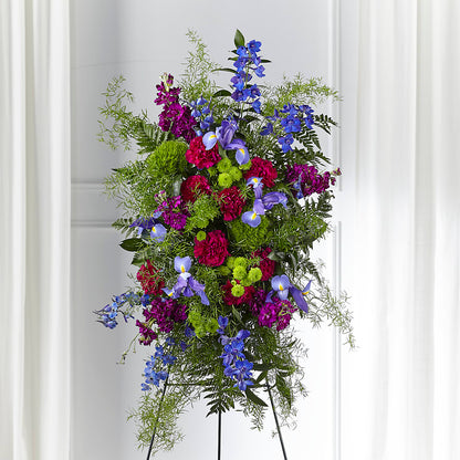 Heavenly Skies Standing Spray – 175 MERCANTILE FLORAL & GIFT, Lake City IA