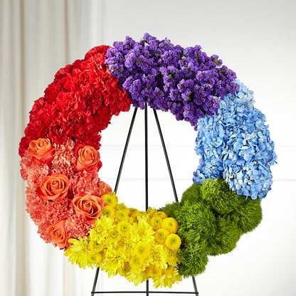 Circle of Love Wreath – 175 MERCANTILE FLORAL & GIFT, Lake City IA