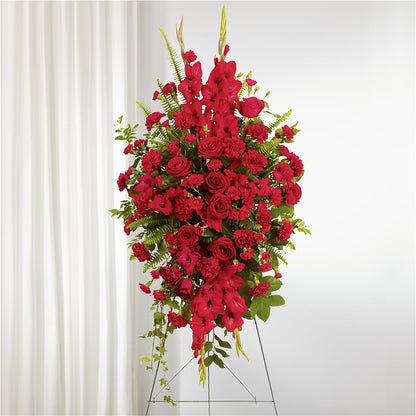 From the Heart Standing Spray – 175 MERCANTILE FLORAL & GIFT, Lake City IA