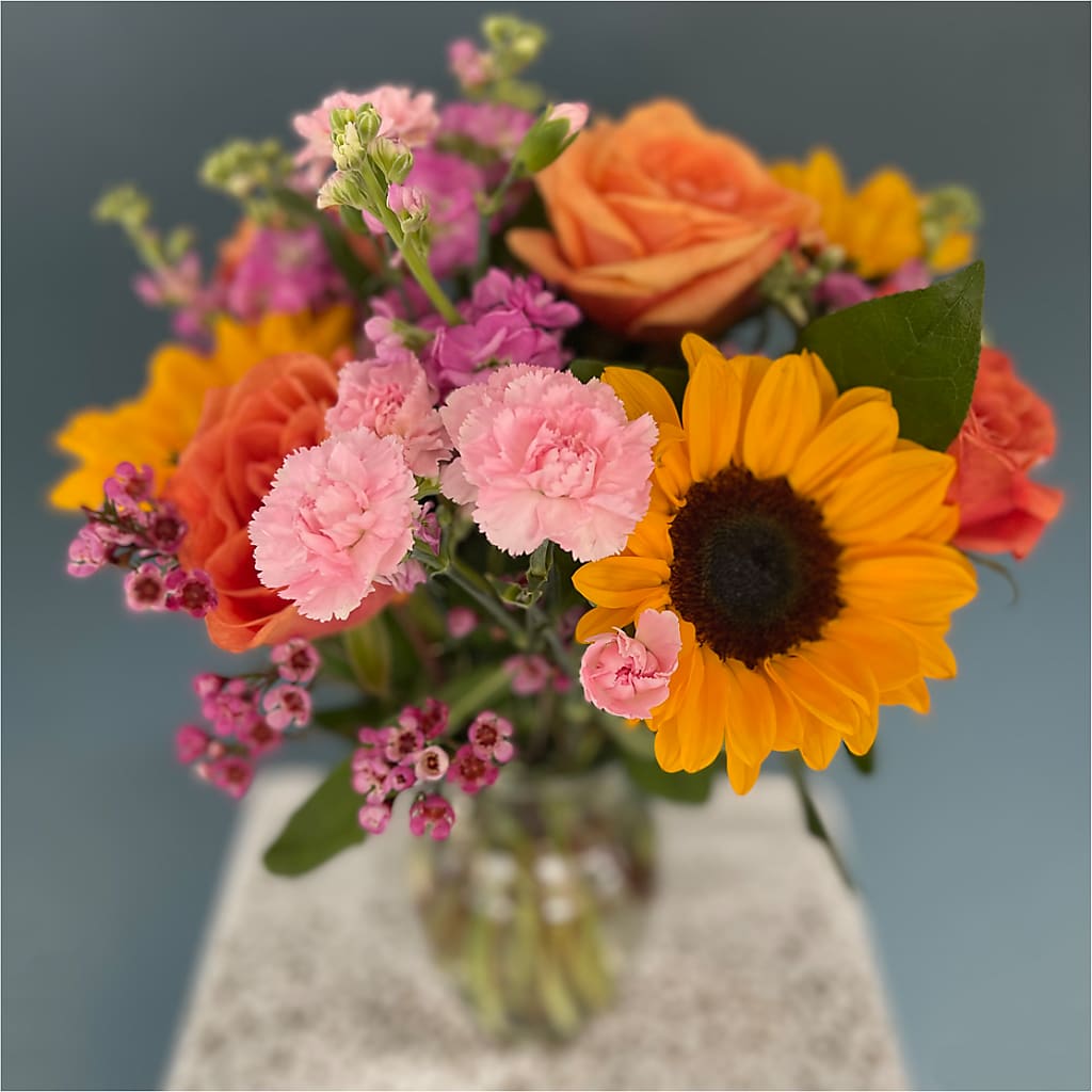 Yellow Brick Road Bouquet – 175 MERCANTILE FLORAL & GIFT, Lake City IA