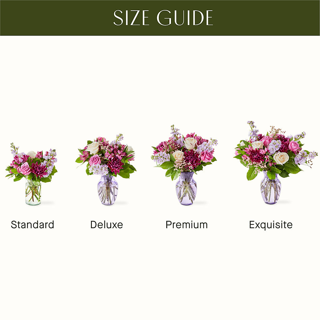Amethyst Dreams Bouquet – 175 MERCANTILE FLORAL & GIFT, Lake City IA
