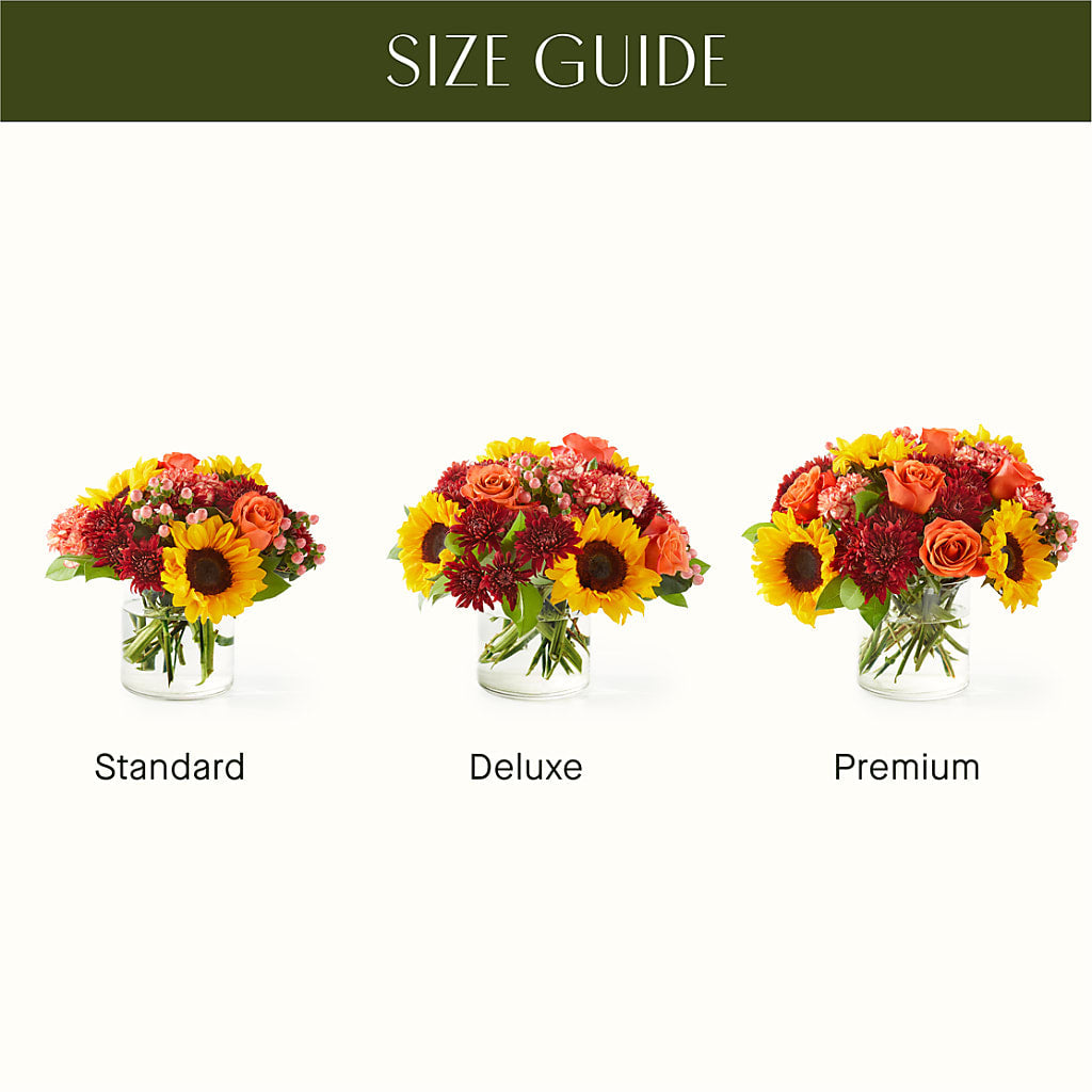 September Sunset Bouquet – 175 MERCANTILE FLORAL & GIFT, Lake City IA