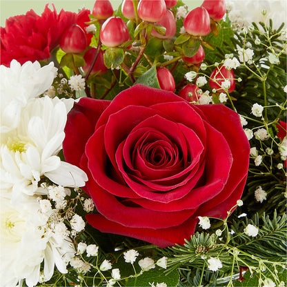 Chance of Flurries Bouquet – 175 MERCANTILE FLORAL & GIFT, Lake City IA