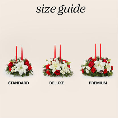 Seasonal Festivities Centerpiece – 175 MERCANTILE FLORAL & GIFT, Lake City IA