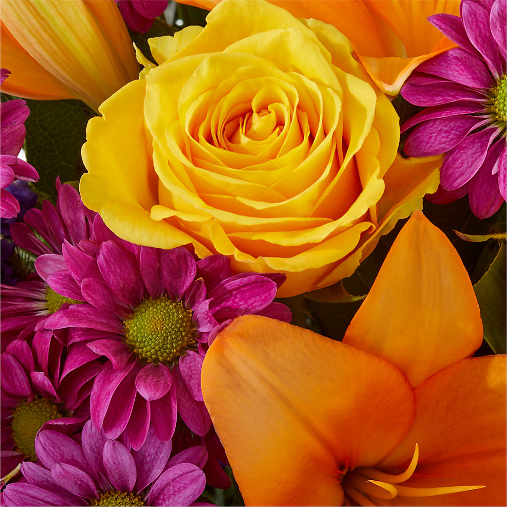 Colorful Visions Bouquet – 175 MERCANTILE FLORAL & GIFT, Lake City IA