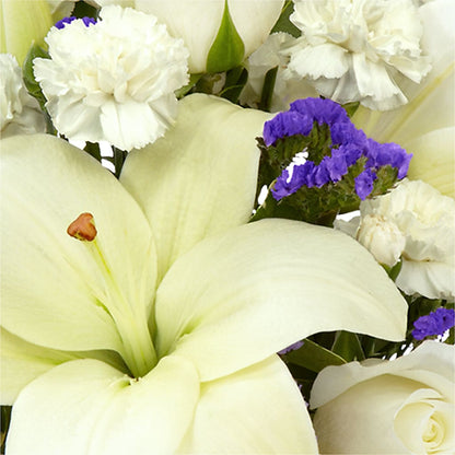 Sapphire Rush Bouquet – 175 MERCANTILE FLORAL & GIFT, Lake City IA