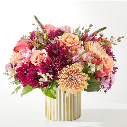 Berry Cobbler Bouquet with Ivory Vase – 175 MERCANTILE FLORAL & GIFT, Lake City IA