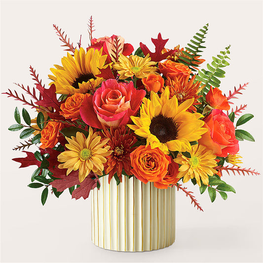 Fall Campfire Bouquet – 175 MERCANTILE FLORAL & GIFT, Lake City IA