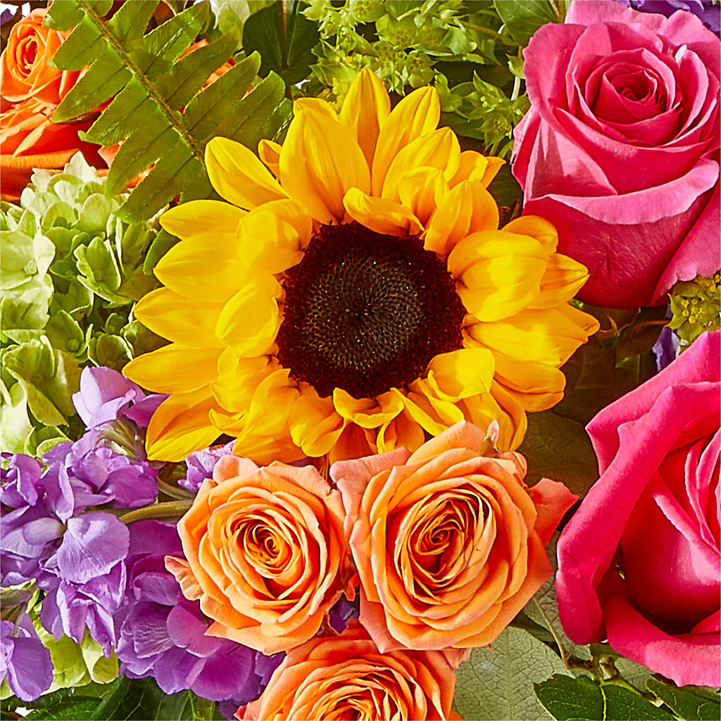 Vibrant Greetings Bouquet – 175 MERCANTILE FLORAL & GIFT, Lake City IA