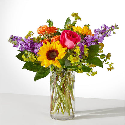 Vibrant Greetings Bouquet – 175 MERCANTILE FLORAL & GIFT, Lake City IA