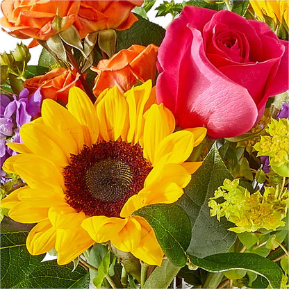 Vibrant Greetings Bouquet – 175 MERCANTILE FLORAL & GIFT, Lake City IA