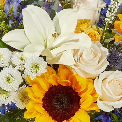Wonderfully Sunny Bouquet – 175 MERCANTILE FLORAL & GIFT, Lake City IA