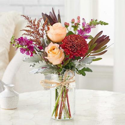 Moody Hues Bouquet – 175 MERCANTILE FLORAL & GIFT, Lake City IA