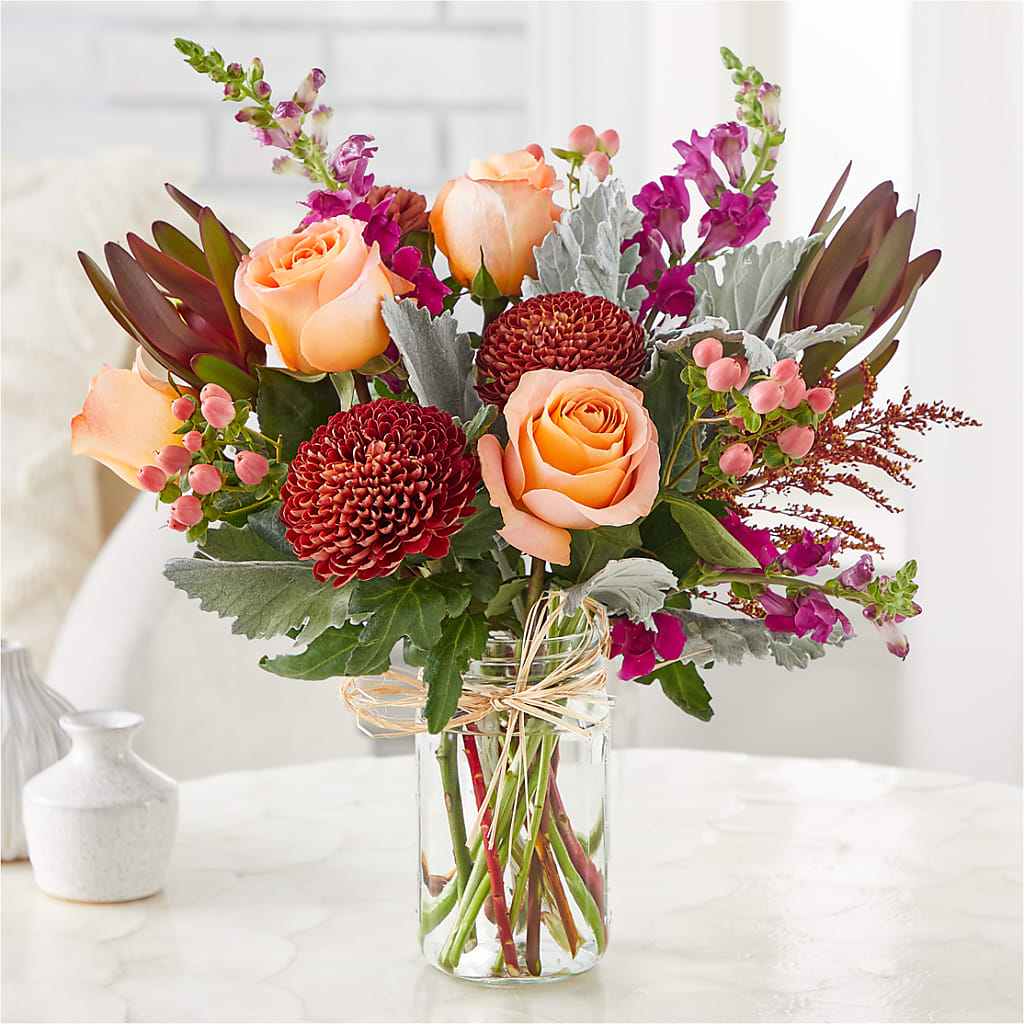 Moody Hues Bouquet – 175 MERCANTILE FLORAL & GIFT, Lake City IA