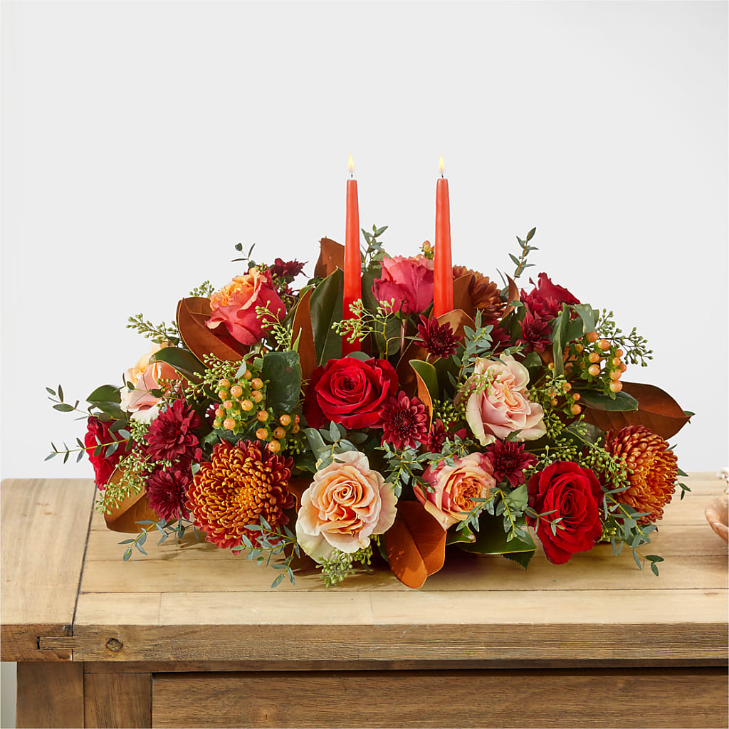 Gather Near Centerpiece – 175 MERCANTILE FLORAL & GIFT, Lake City IA