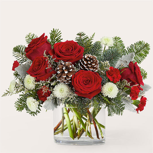 Yule Cheer Bouquet – 175 MERCANTILE FLORAL & GIFT, Lake City IA