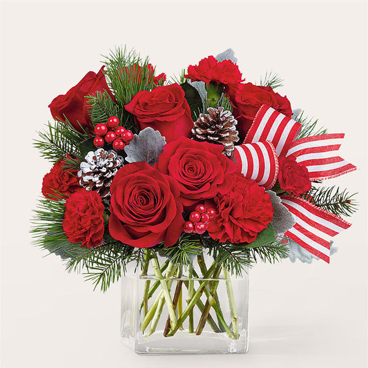 Baking Spirits Bright Bouquet – 175 MERCANTILE FLORAL & GIFT, Lake City IA