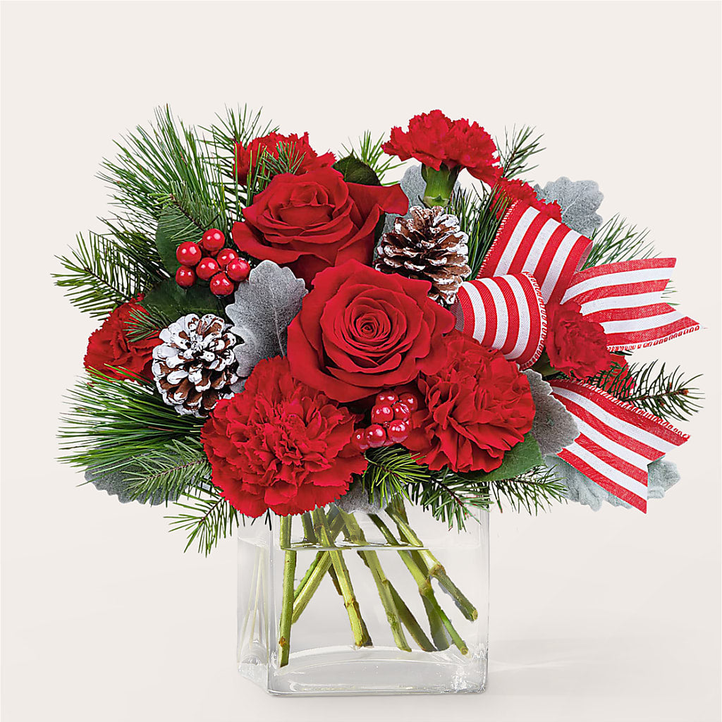 Baking Spirits Bright Bouquet – 175 MERCANTILE FLORAL & GIFT, Lake City IA