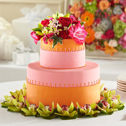 Sweet Citrus Cake Decor – 175 MERCANTILE FLORAL & GIFT, Lake City IA