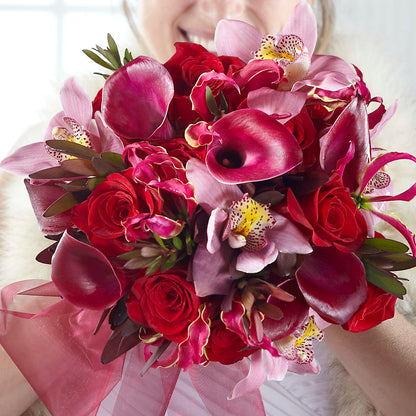 Heart of Hearts Bouquet – 175 MERCANTILE FLORAL & GIFT, Lake City IA