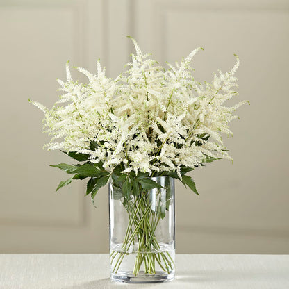 White Astilbe Bouquet – 175 MERCANTILE FLORAL & GIFT, Lake City IA